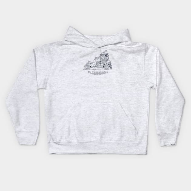 The Wayback Machine Kids Hoodie by Stuff You Should Know
